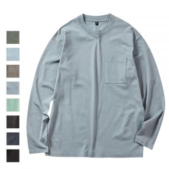 セカンドハンドバイオウォッシュ長袖Ｔシャツ