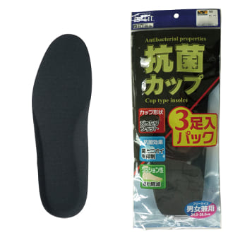 抗菌カップインソール 3足組